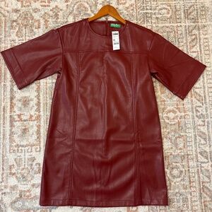 United colours of Benetton size M man made leather NWT size m